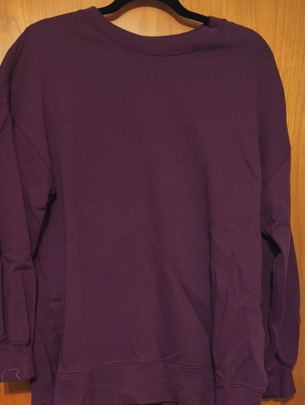 Women's Purple Crewneck Sweatshirt